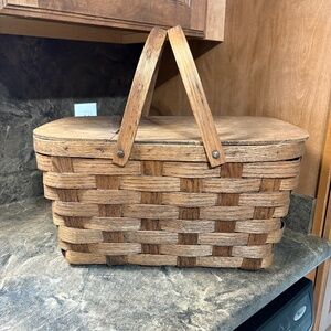 Vintage Picnic Basket